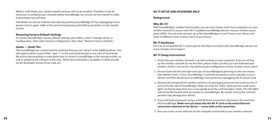 Roku SoundBridge User Manual | Page 17 / 31