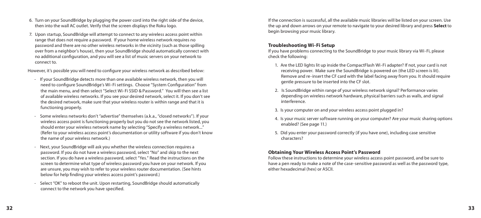 Roku SoundBridge User Manual | Page 18 / 31