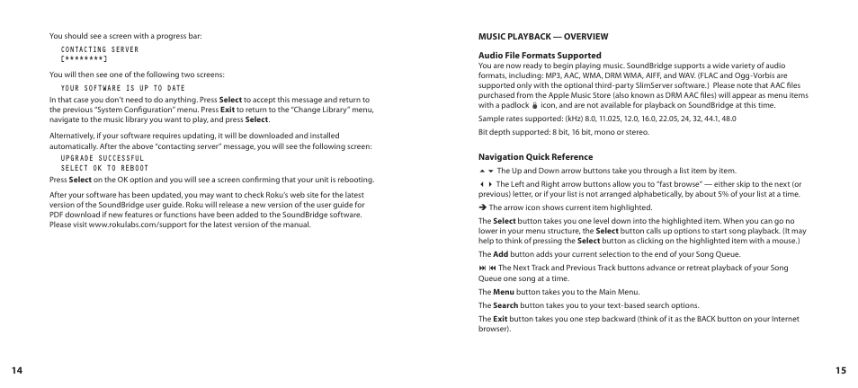 Roku SoundBridge User Manual | Page 9 / 31