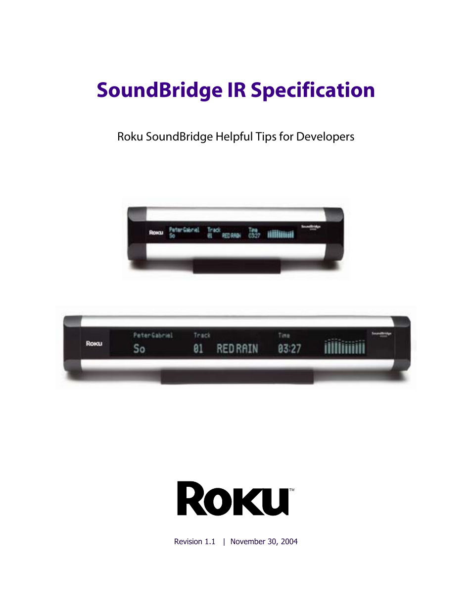 Roku M2000 User Manual | 3 pages