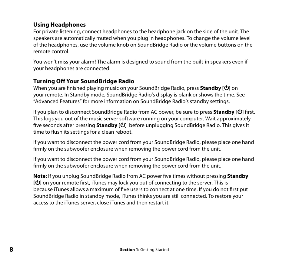 Roku SoundBridge Radio Wi-Fi Music System User Manual | Page 10 / 88