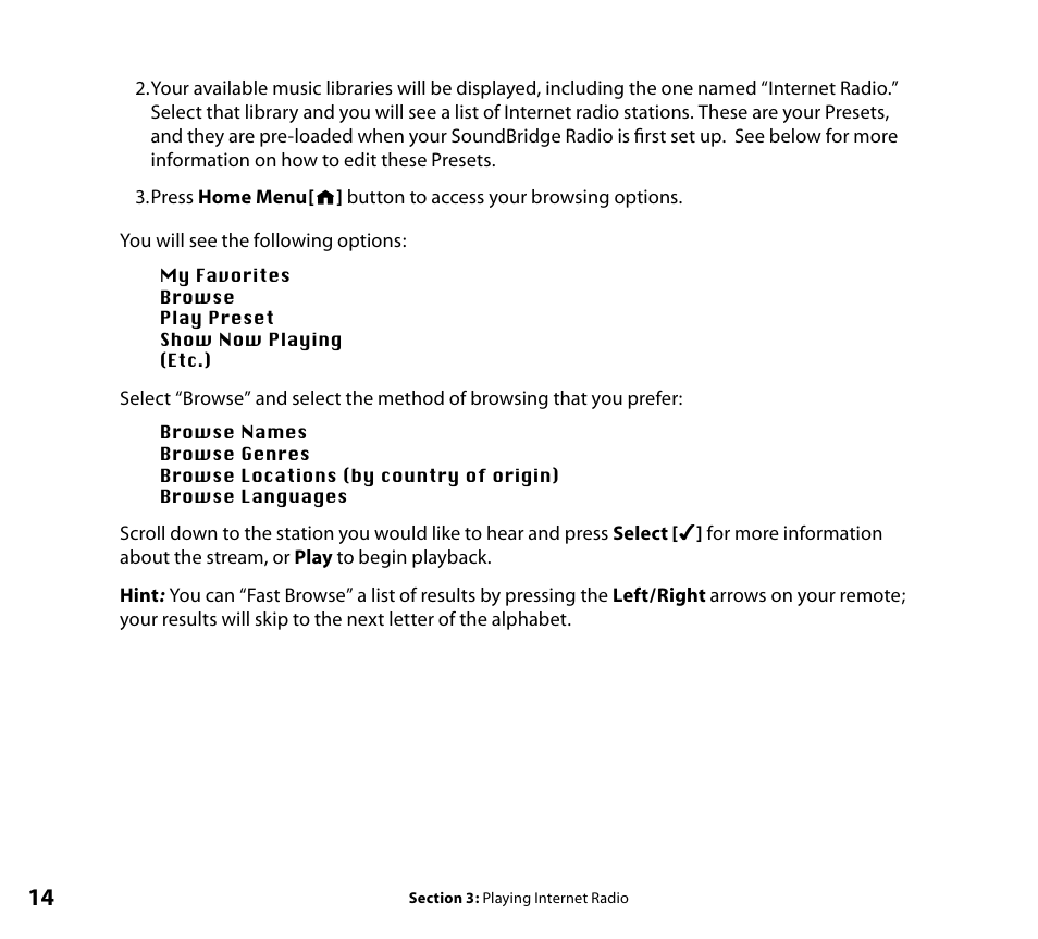 Roku SoundBridge Radio Wi-Fi Music System User Manual | Page 16 / 88