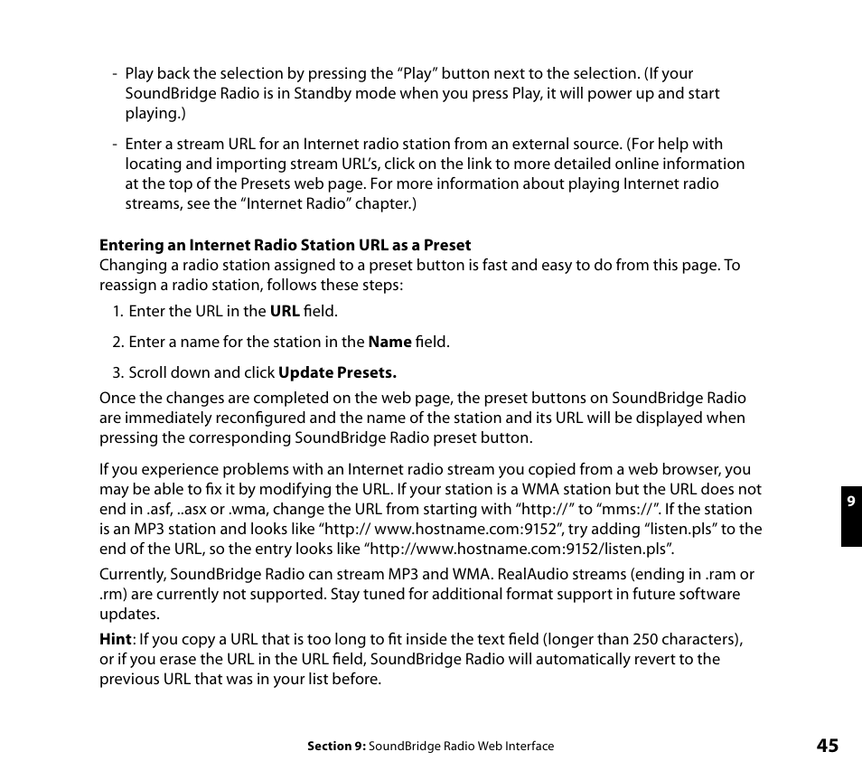 Roku SoundBridge Radio Wi-Fi Music System User Manual | Page 47 / 88