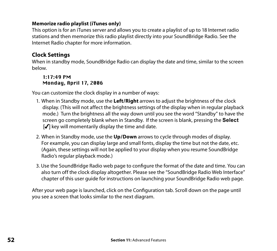 Roku SoundBridge Radio Wi-Fi Music System User Manual | Page 54 / 88