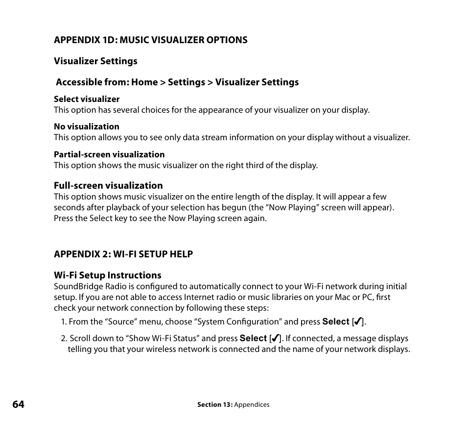 Roku SoundBridge Radio Wi-Fi Music System User Manual | Page 66 / 88