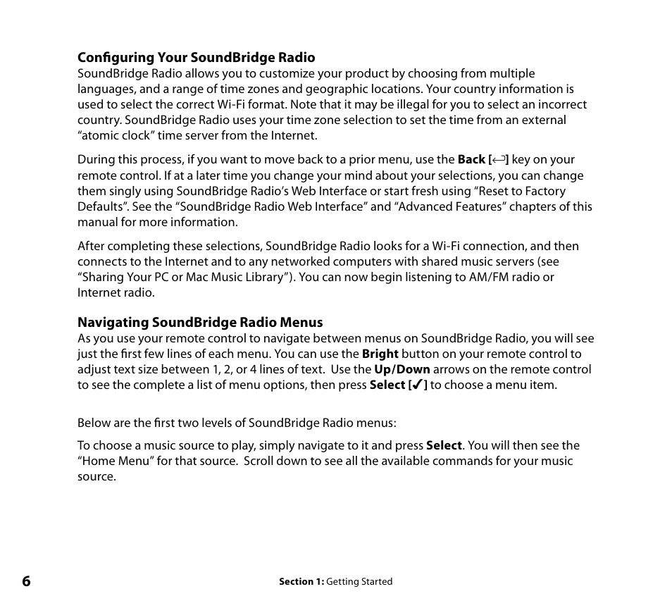 Roku SoundBridge Radio Wi-Fi Music System User Manual | Page 8 / 88