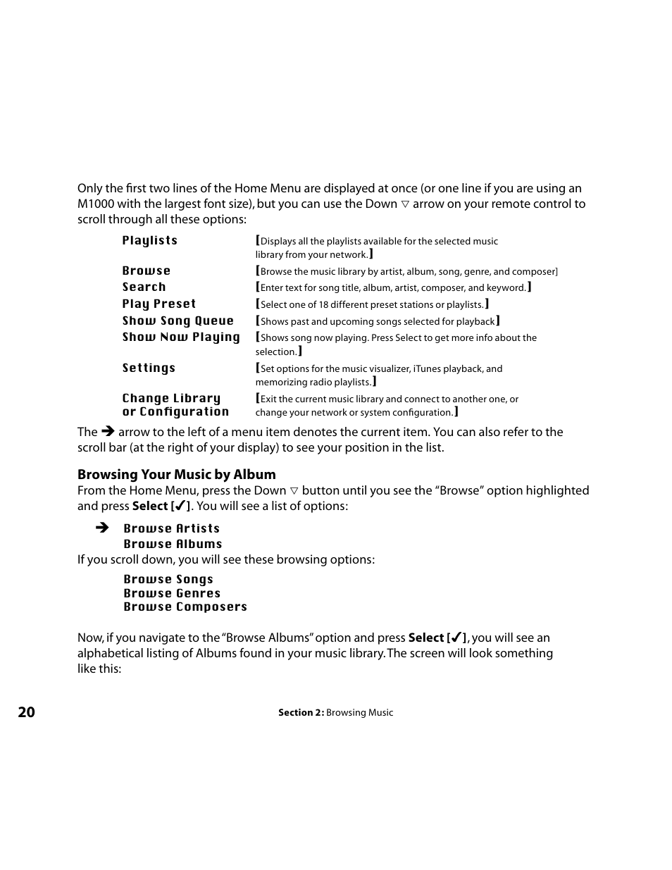 Browsing your music by album | Roku Music Player User Manual | Page 21 / 89