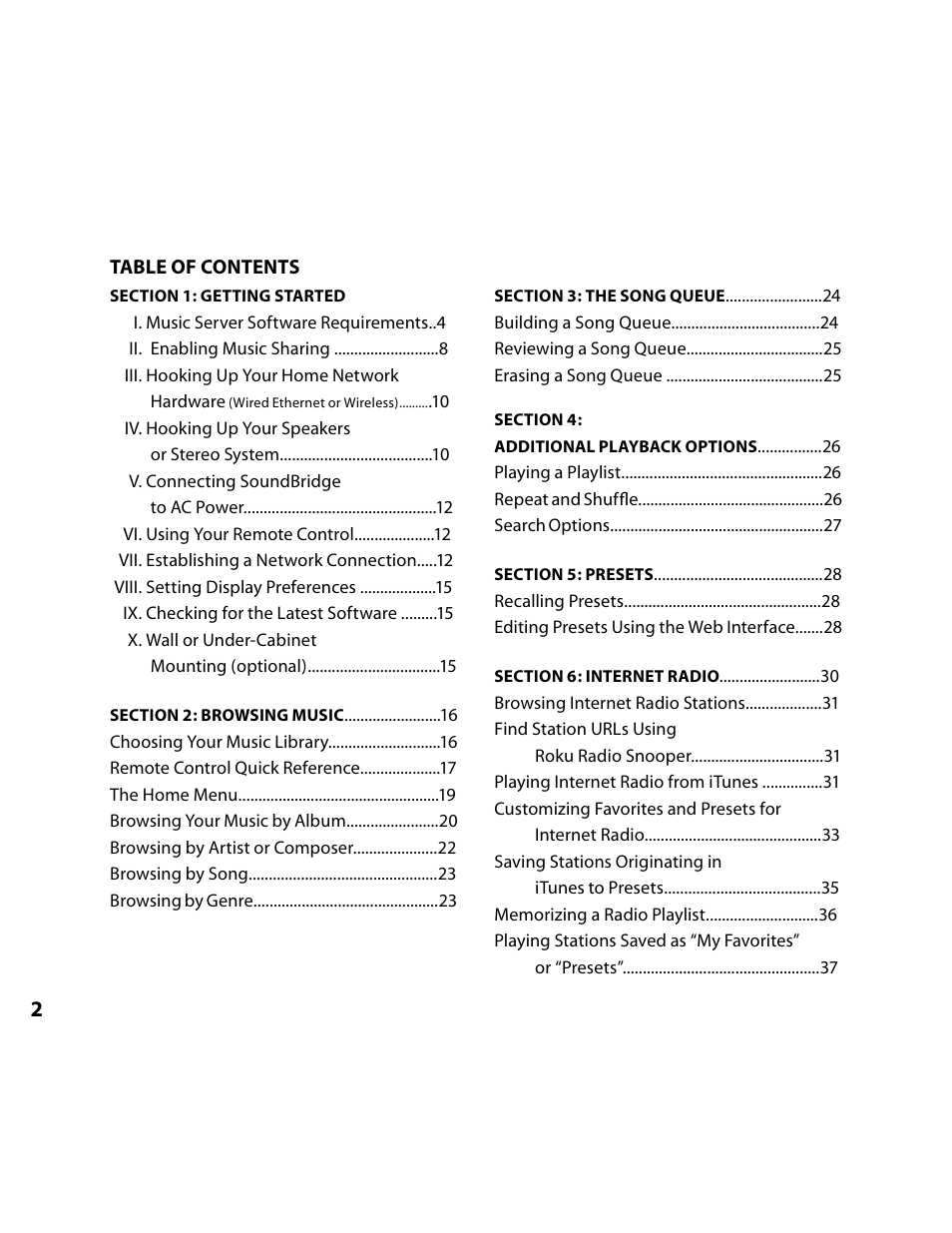 Roku Music Player User Manual | Page 3 / 89