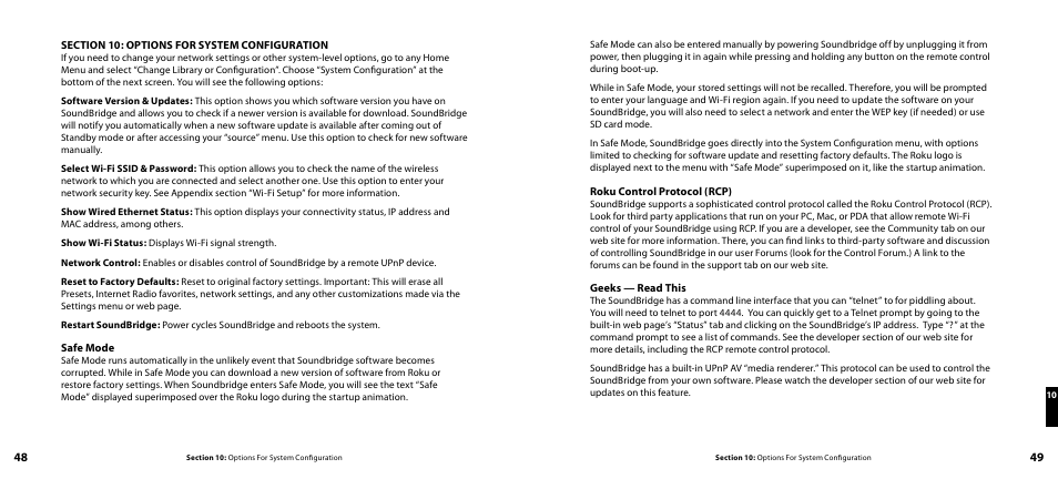 Roku SoundBridge Network Music Player User Manual | Page 26 / 40