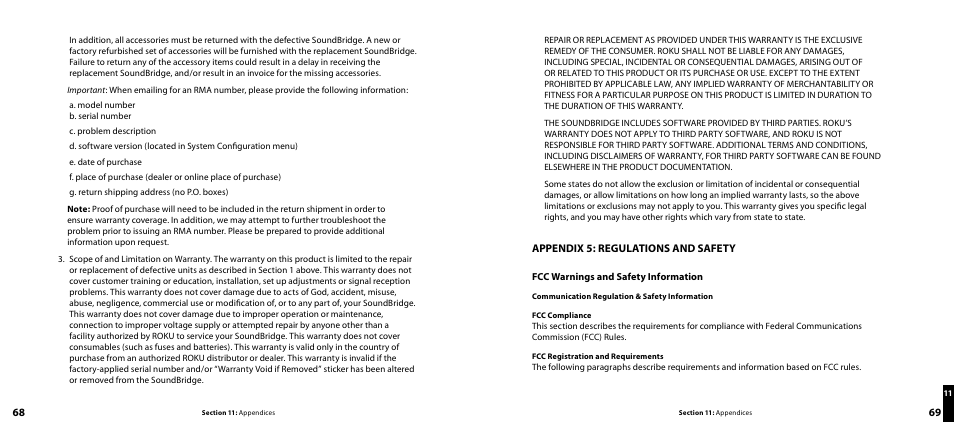 Roku SoundBridge Network Music Player User Manual | Page 36 / 40