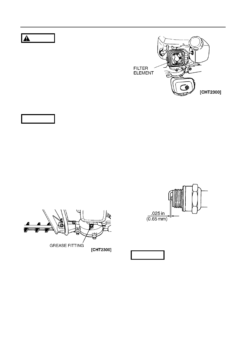 Maintenance | RedMax CHT2300L User Manual | Page 14 / 32