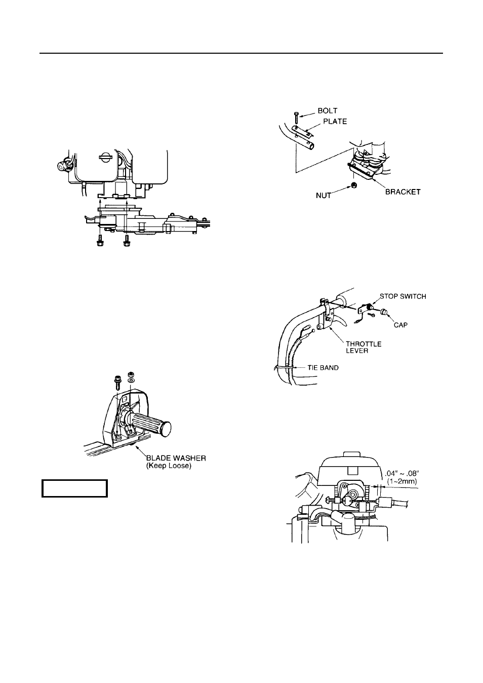 Set up | RedMax CHT2300L User Manual | Page 9 / 32