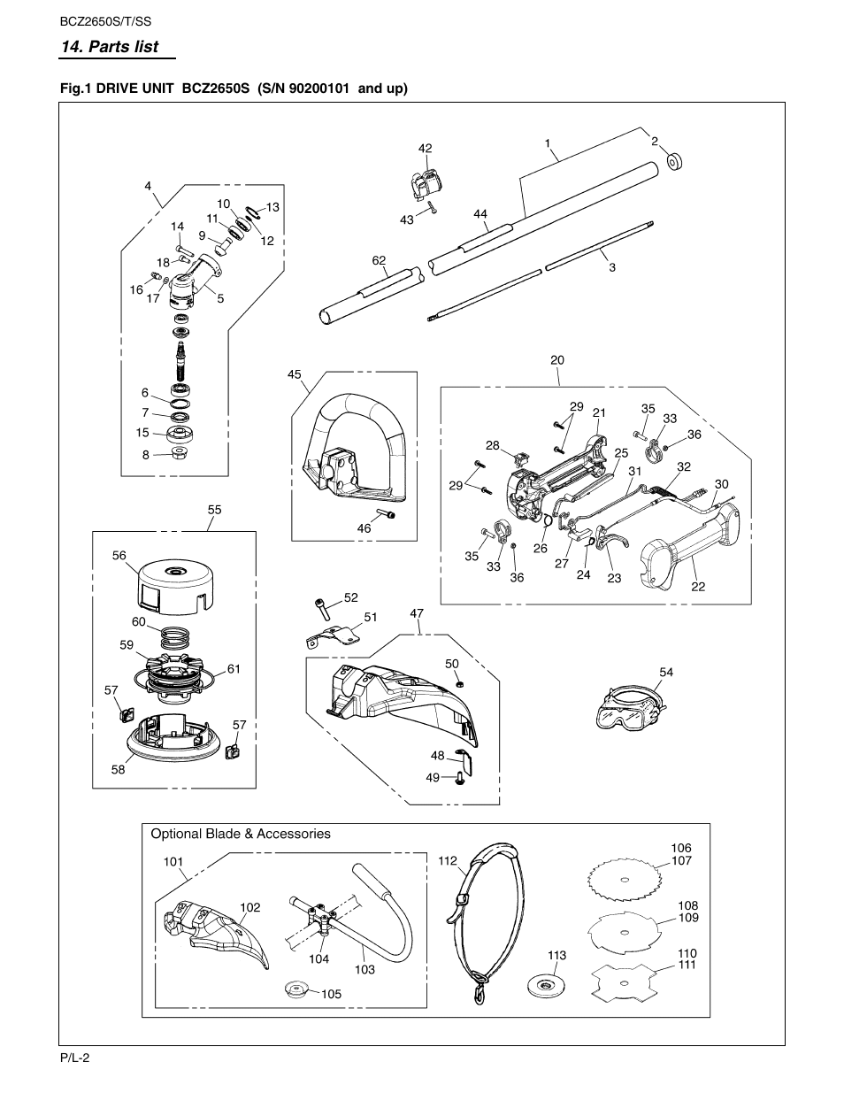 RedMax BCZ2650SS User Manual | Page 68 / 76