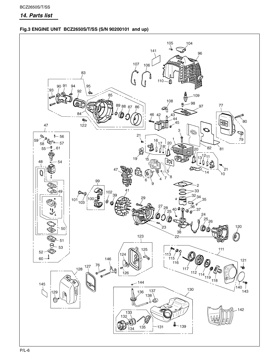 RedMax BCZ2650SS User Manual | Page 72 / 76