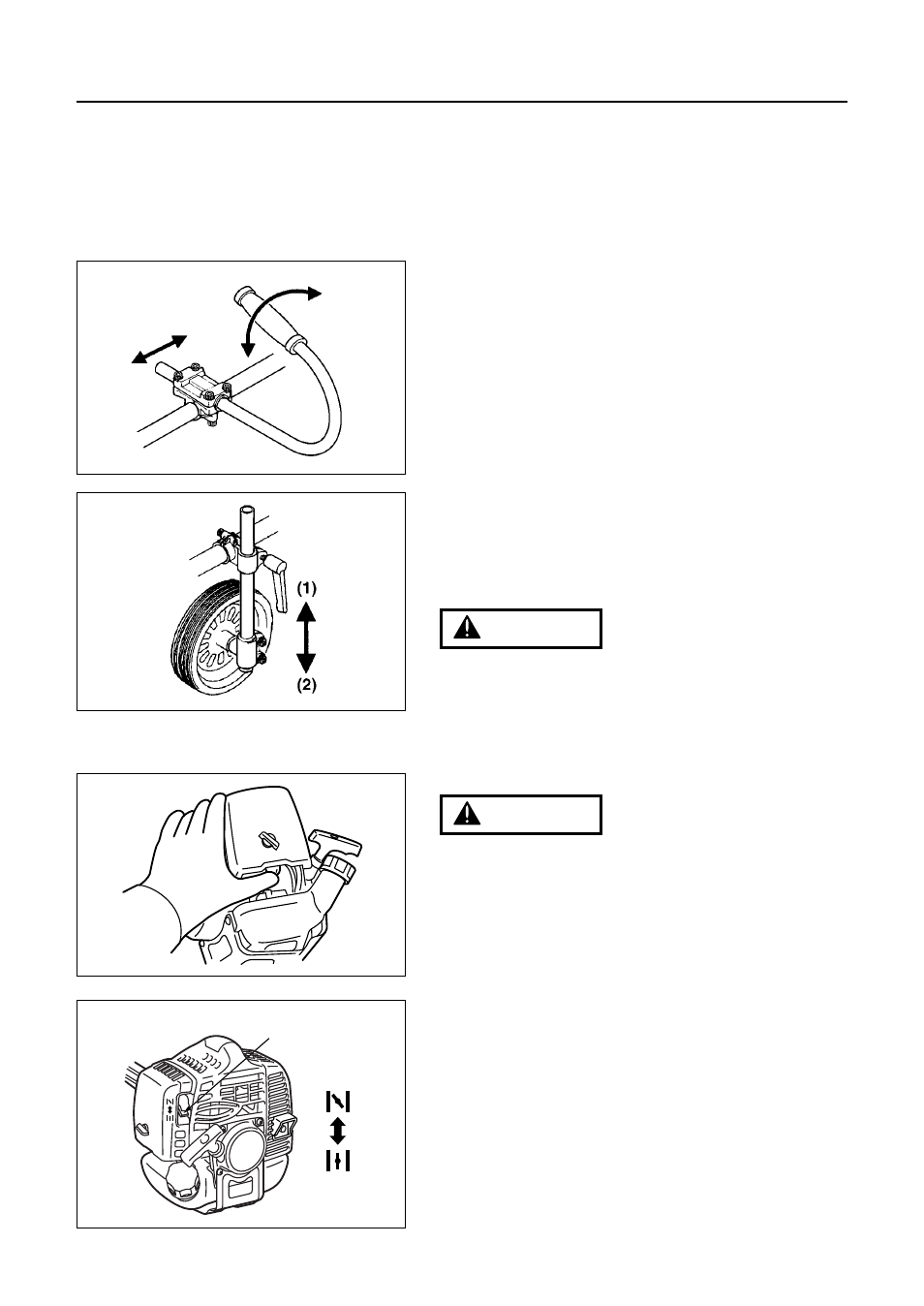 Operation, Warning | RedMax HEZ2500S User Manual | Page 18 / 36