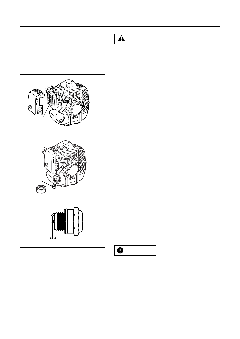 Maintenance, Important warning | RedMax HEZ2500S User Manual | Page 22 / 36