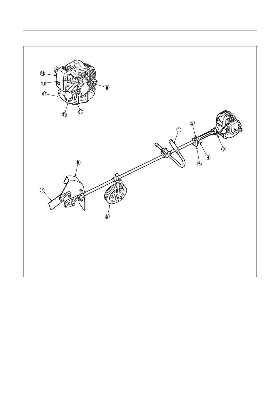 Parts location | RedMax HEZ2500S User Manual | Page 4 / 36