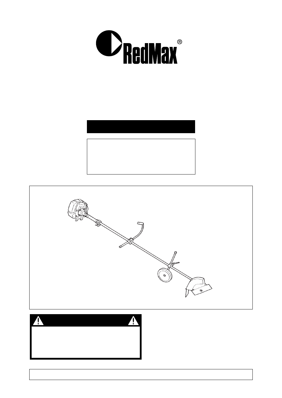RedMax HE2601 User Manual | 26 pages
