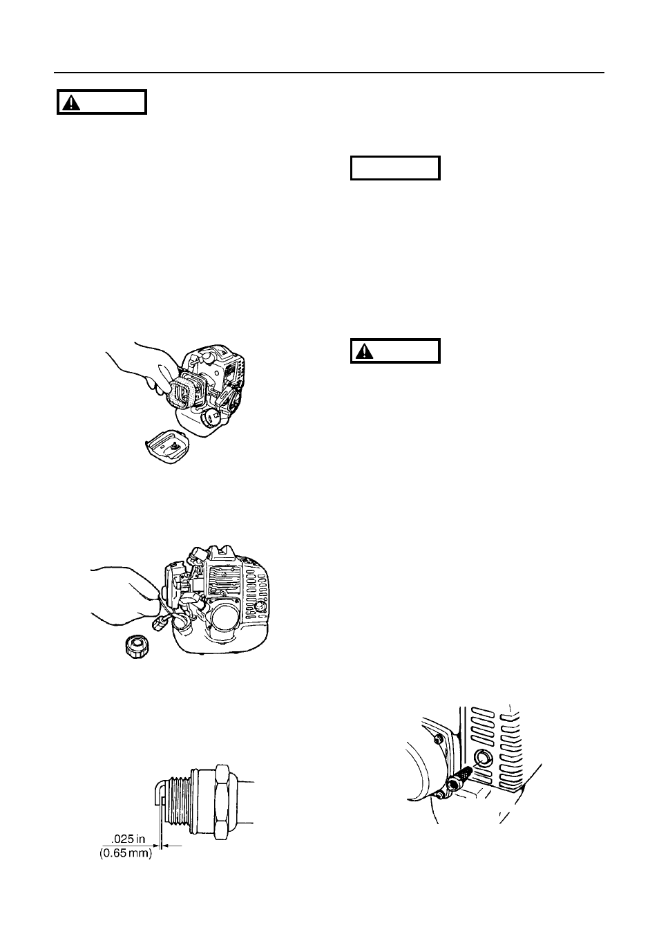 Maintenance | RedMax HE2601 User Manual | Page 15 / 26