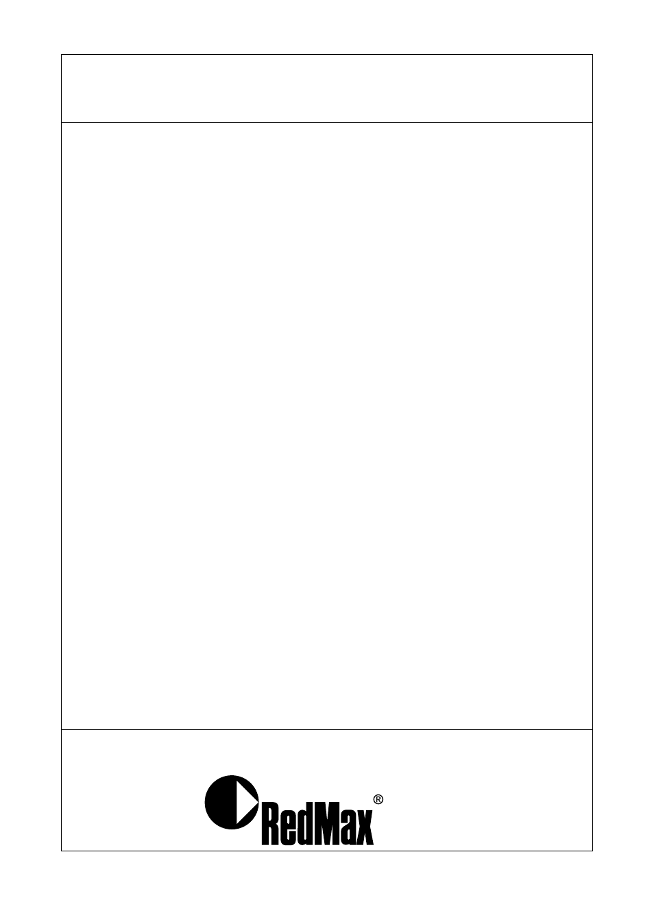 RedMax HE2601 User Manual | Page 25 / 26