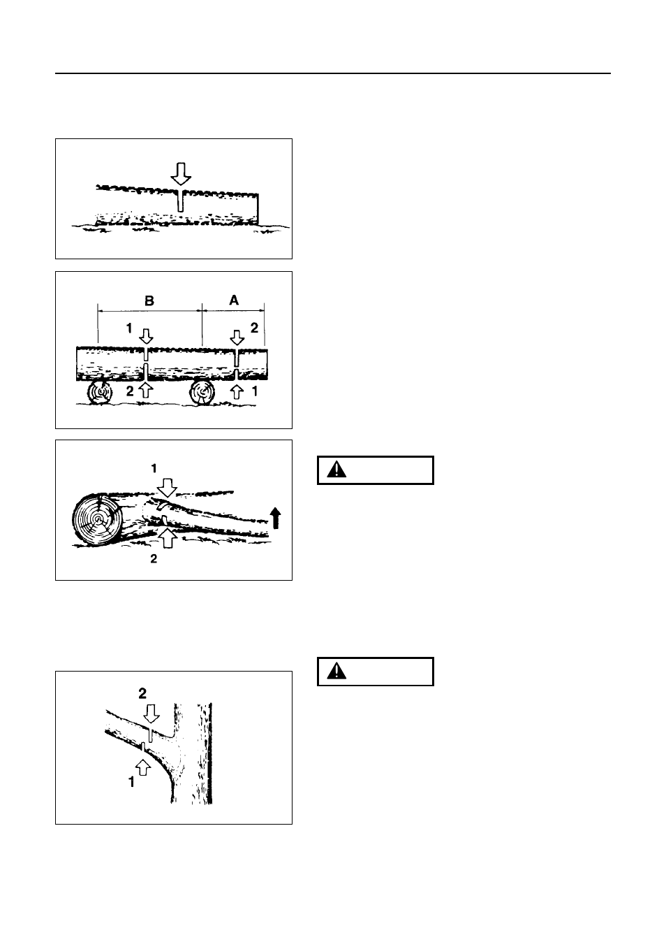 Sawing | RedMax G310TS User Manual | Page 16 / 28