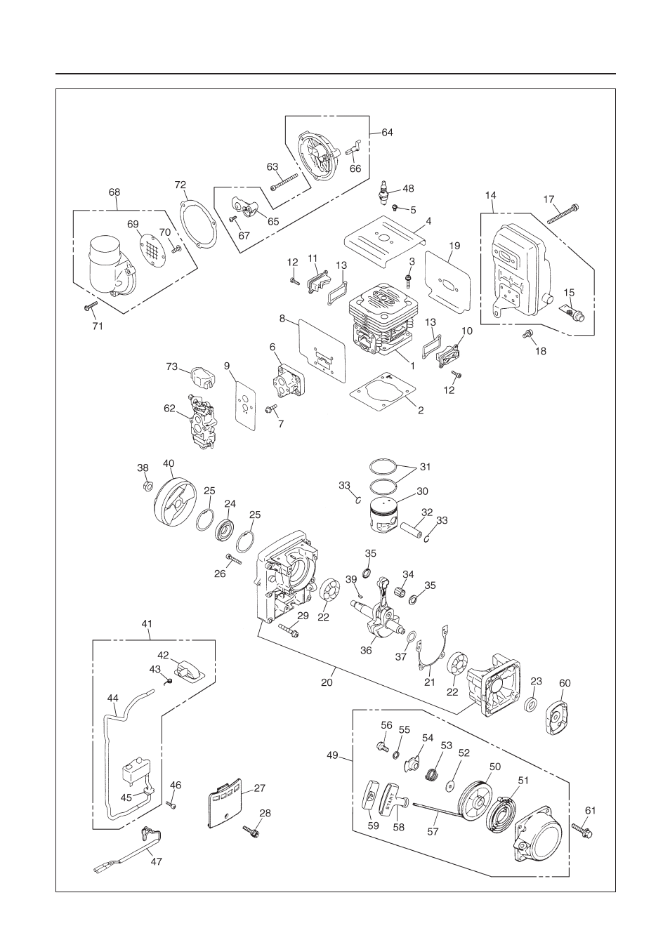 RedMax BACKPACK EBZ8000RH User Manual | Page 28 / 36