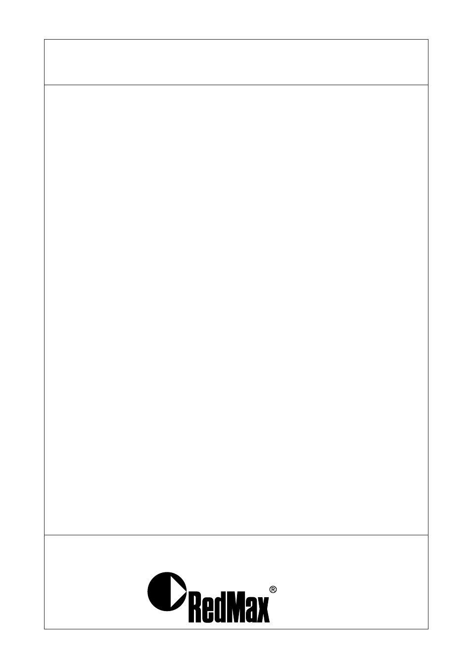 Redmax limited warranty | RedMax BACKPACK EBZ8000RH User Manual | Page 34 / 36