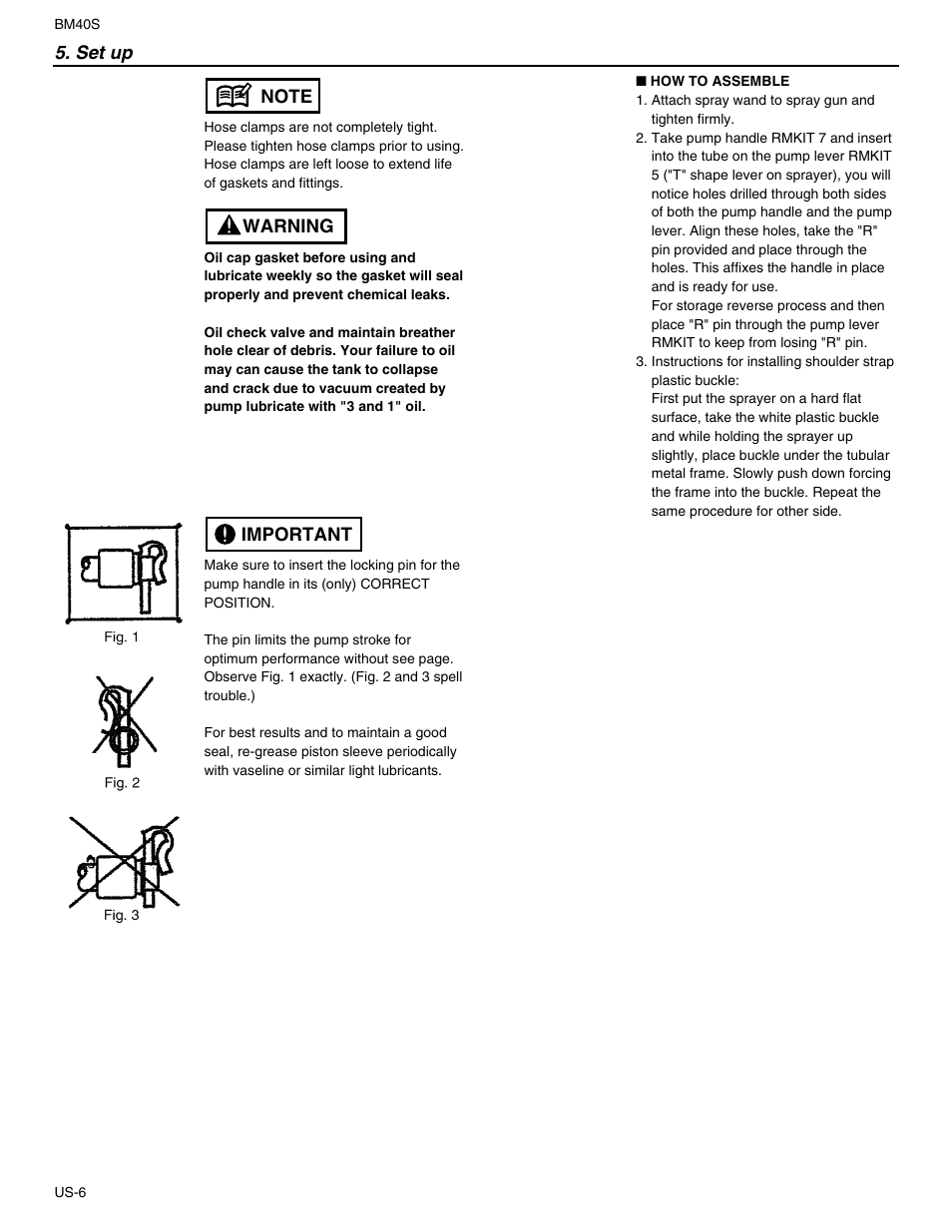 RedMax BM40S User Manual | Page 6 / 9