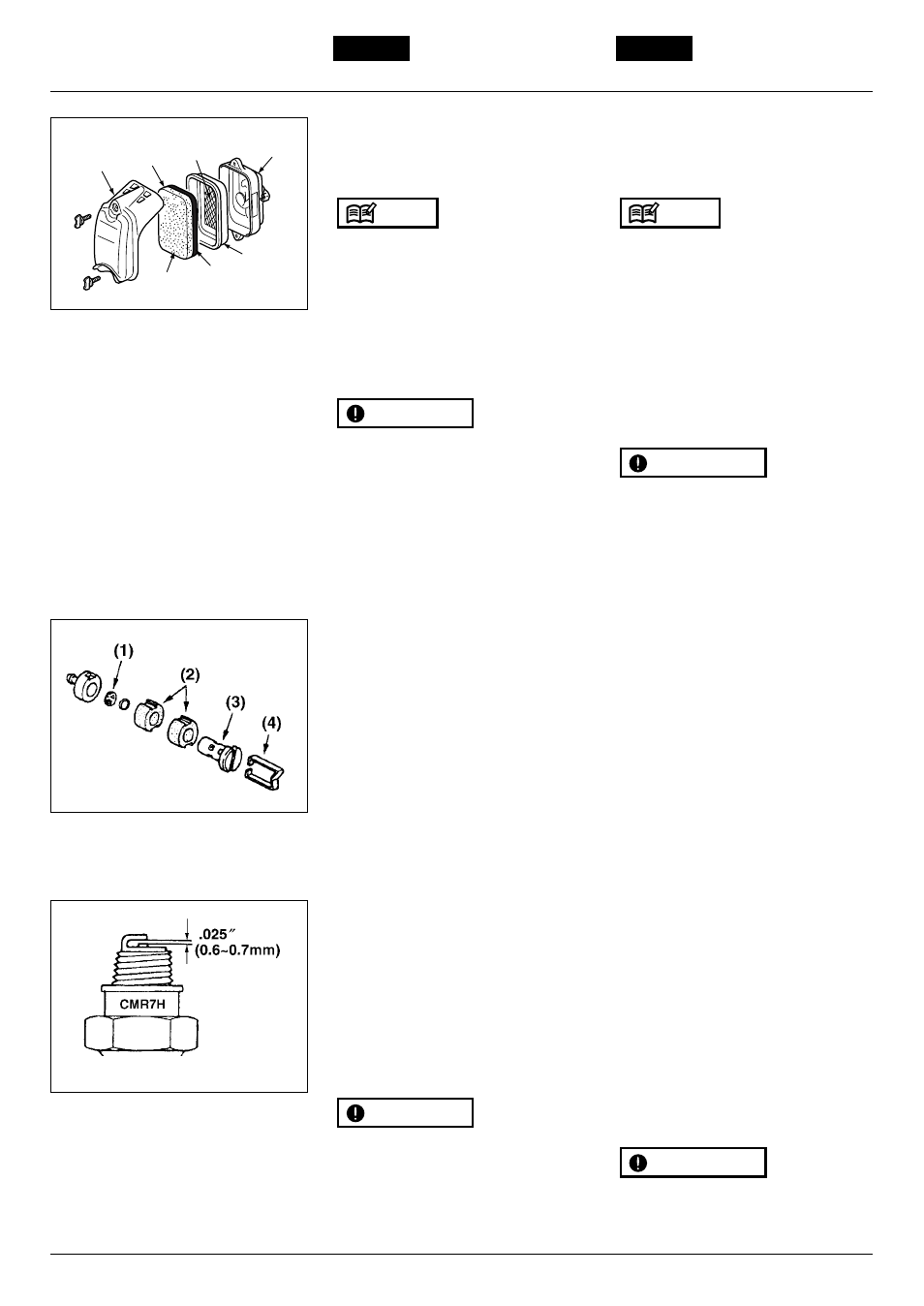 Maintenance, Mantenimiento | RedMax EBZ4800 User Manual | Page 18 / 32