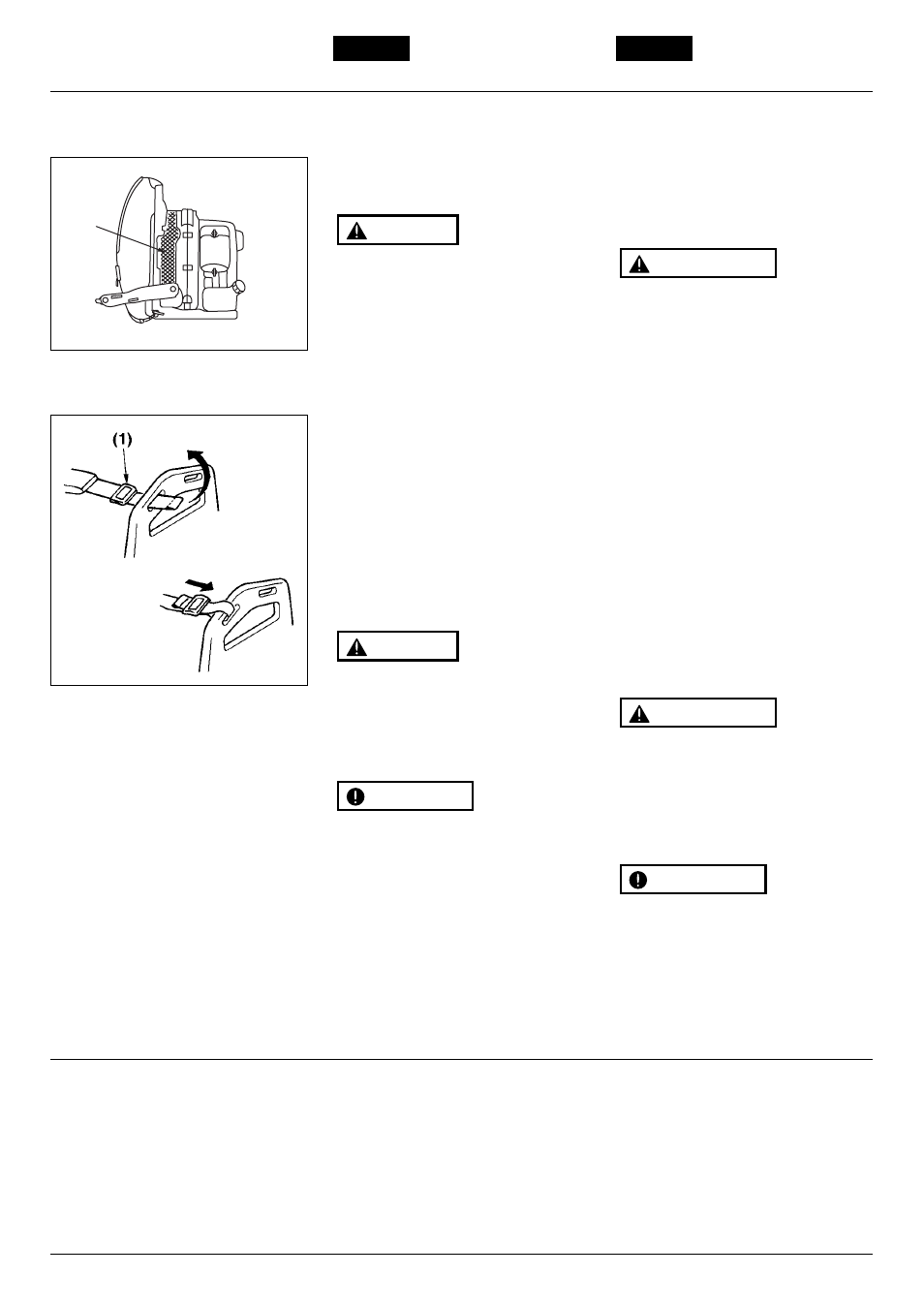 Maintenance, Mantenimiento, Storage | Almacenamiento | RedMax EBZ4800 User Manual | Page 20 / 32