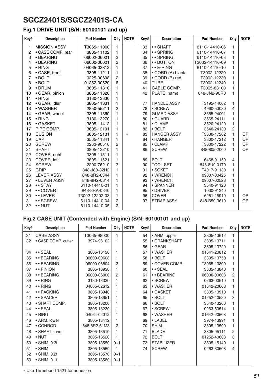 RedMax SGCZ2401S-CA User Manual | Page 51 / 60