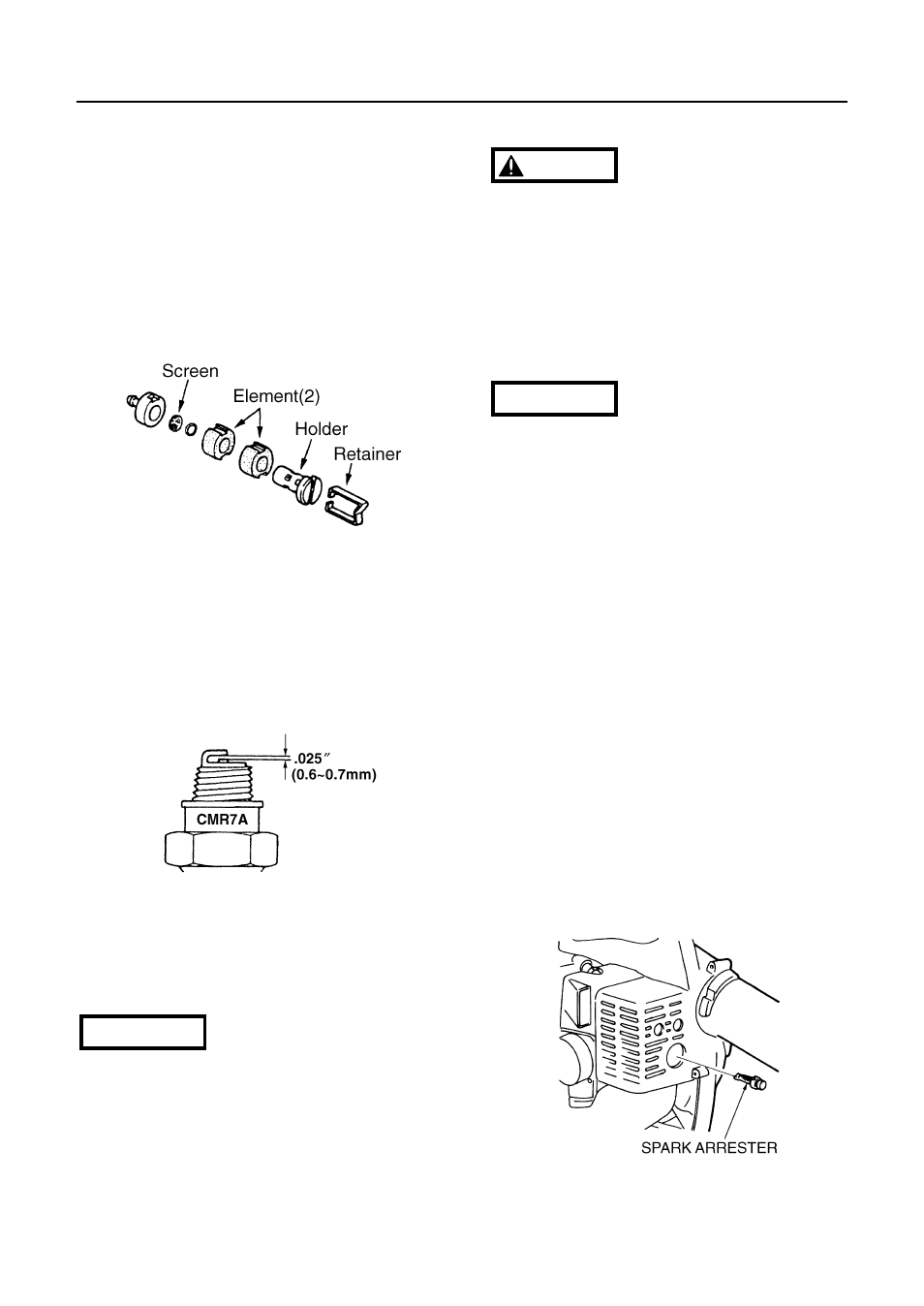 Maintenance | RedMax HBZ2600 User Manual | Page 12 / 24