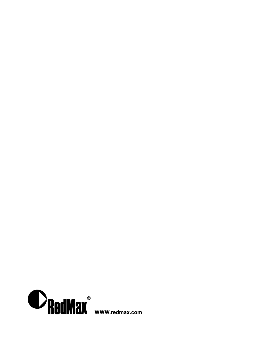 RedMax EXTREME EXZ2460S-PH User Manual | Page 31 / 31