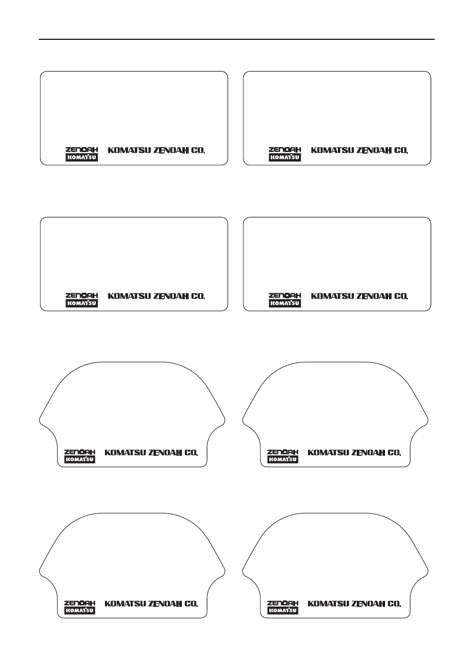 Emission control label, Bc2300dl, Bc2600dl | Bc3400dl, Bc4400dw | RedMax BC3400DL User Manual | Page 43 / 44