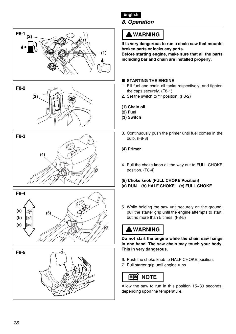 Operation | RedMax GZ400 User Manual | Page 28 / 72