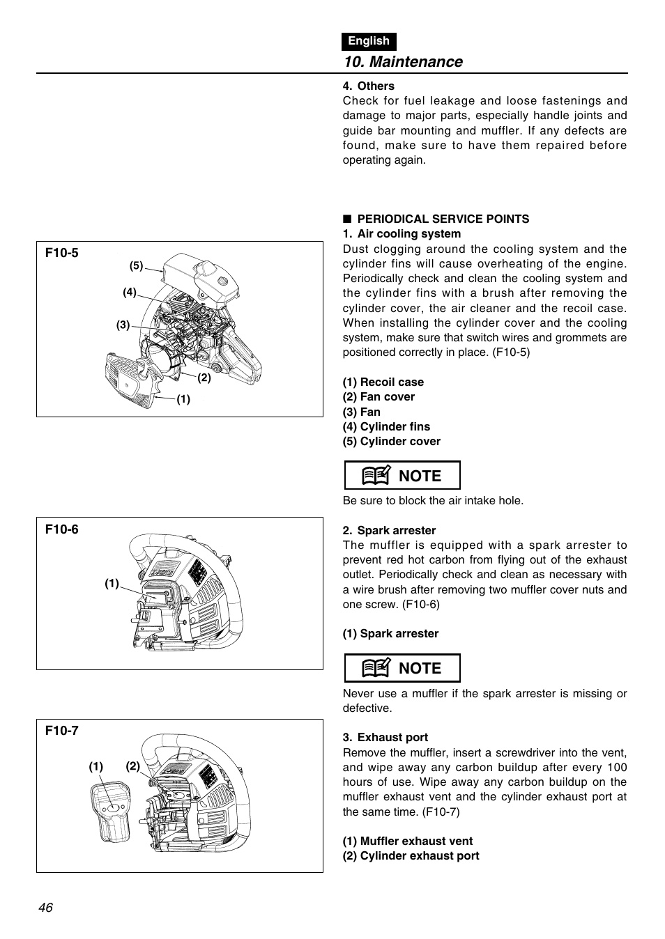 RedMax GZ400 User Manual | Page 46 / 72