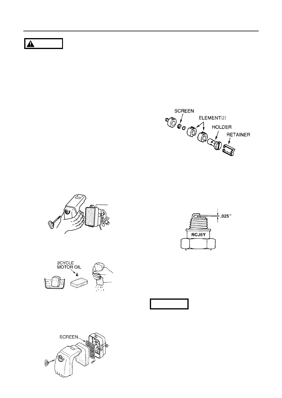 Maintenance | RedMax EB6200 User Manual | Page 10 / 22