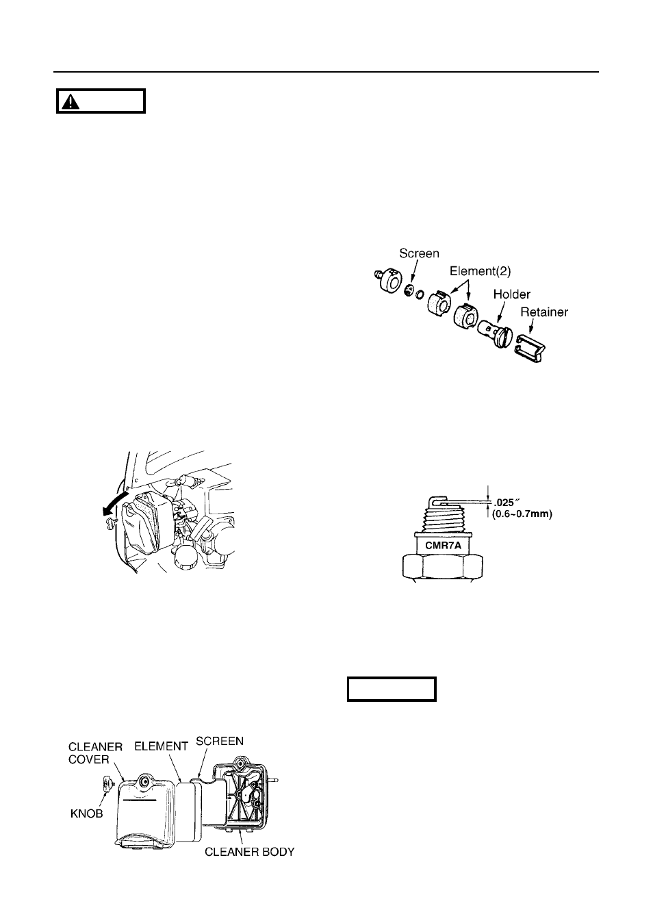 Maintenance | RedMax HBZ2500 User Manual | Page 11 / 22