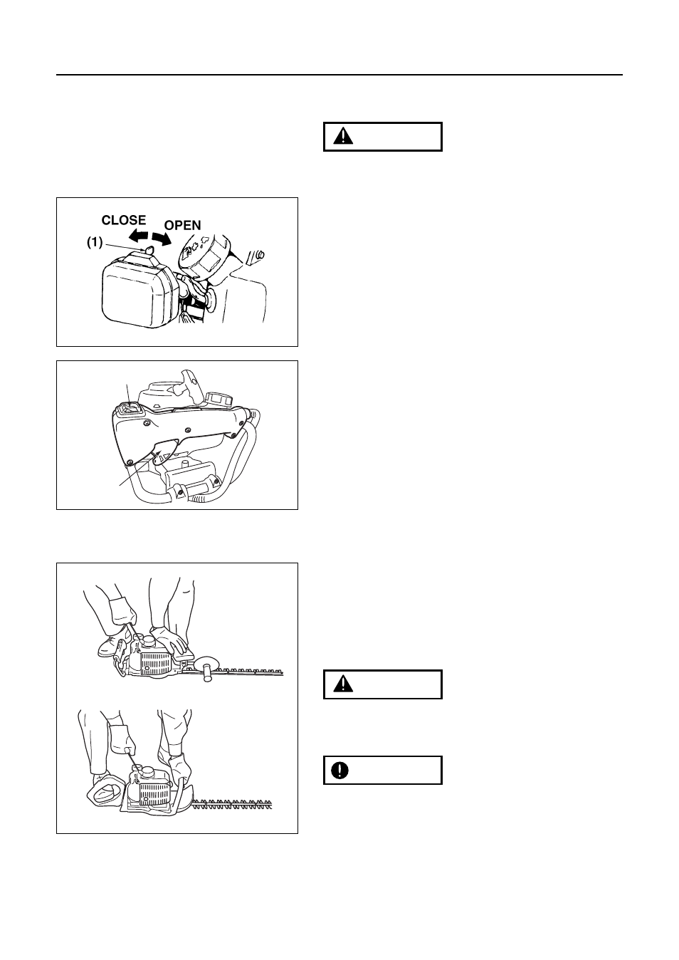 Operation | RedMax CHT2301 User Manual | Page 16 / 36