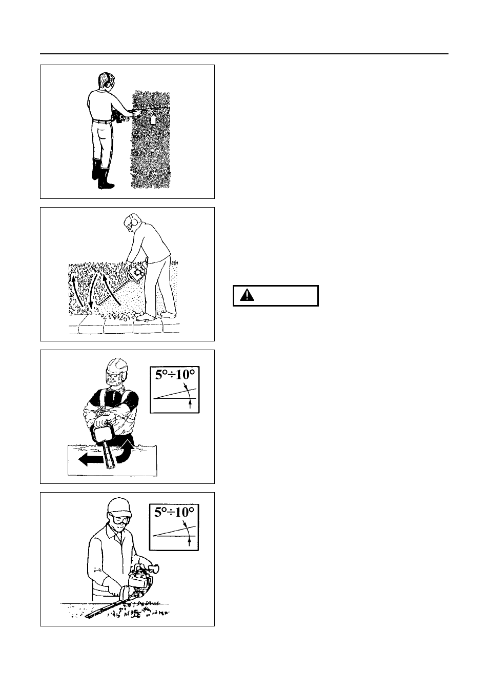 Operation | RedMax CHT2301 User Manual | Page 19 / 36
