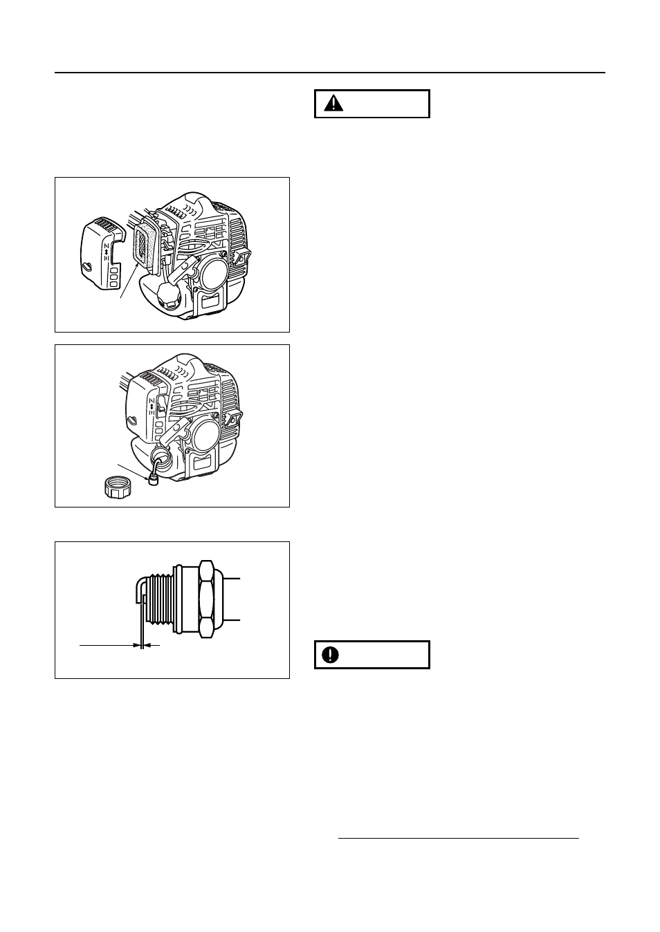 Maintenance, Important warning | RedMax BRUSHCUTTERS BCZ2400S User Manual | Page 20 / 36