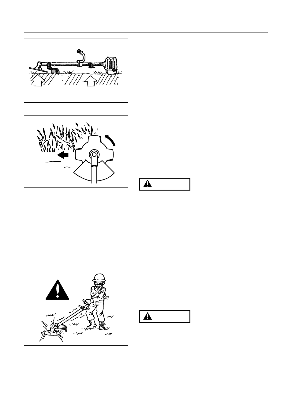 Optional blade usage | RedMax BRUSHCUTTERS BCZ2400S User Manual | Page 25 / 36