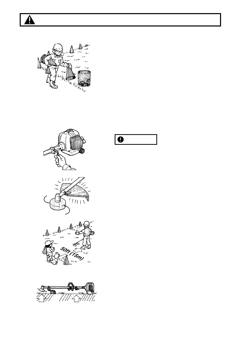 For safe operation | RedMax BRUSHCUTTERS BCZ2400S User Manual | Page 9 / 36