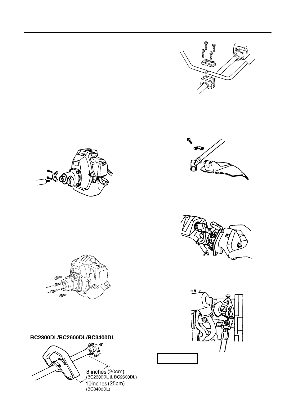 Set up | RedMax BRUSHCUTTERS BC3400DL User Manual | Page 9 / 44