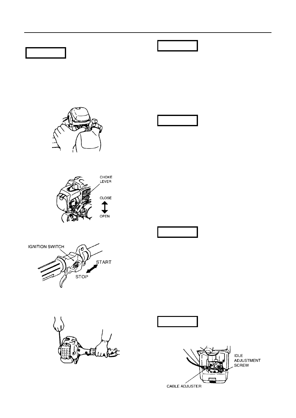 Operation | RedMax LRT2300 User Manual | Page 13 / 26