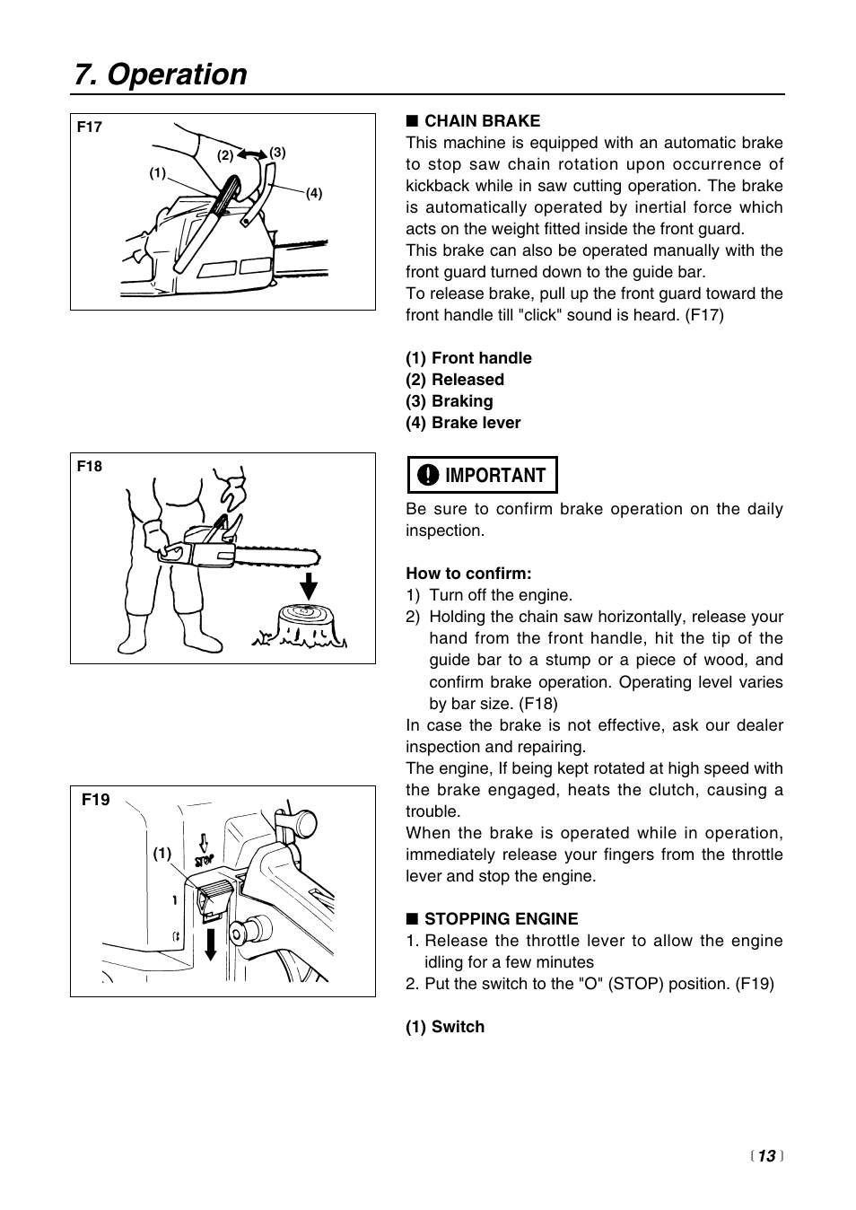 Operation | RedMax G621AVS User Manual | Page 13 / 32