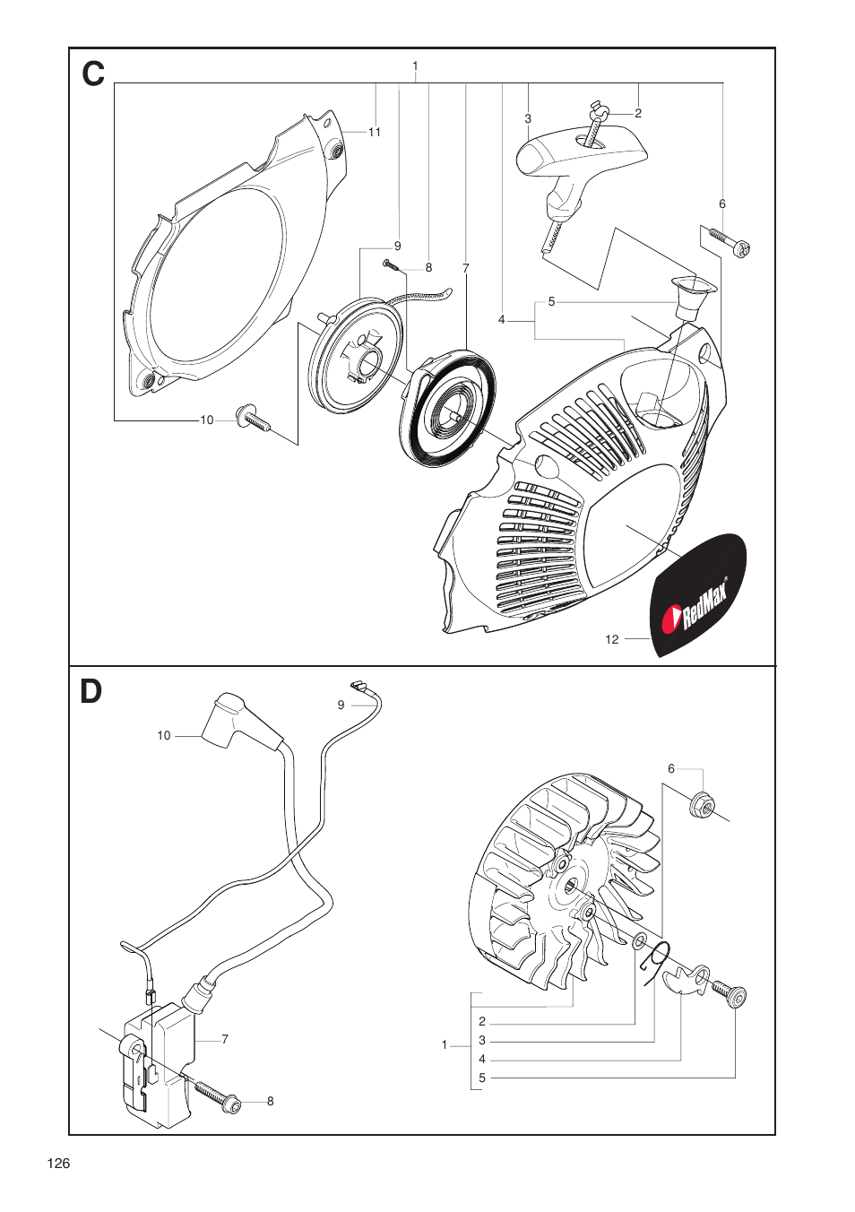 RedMax GZ7000 User Manual | Page 126 / 152