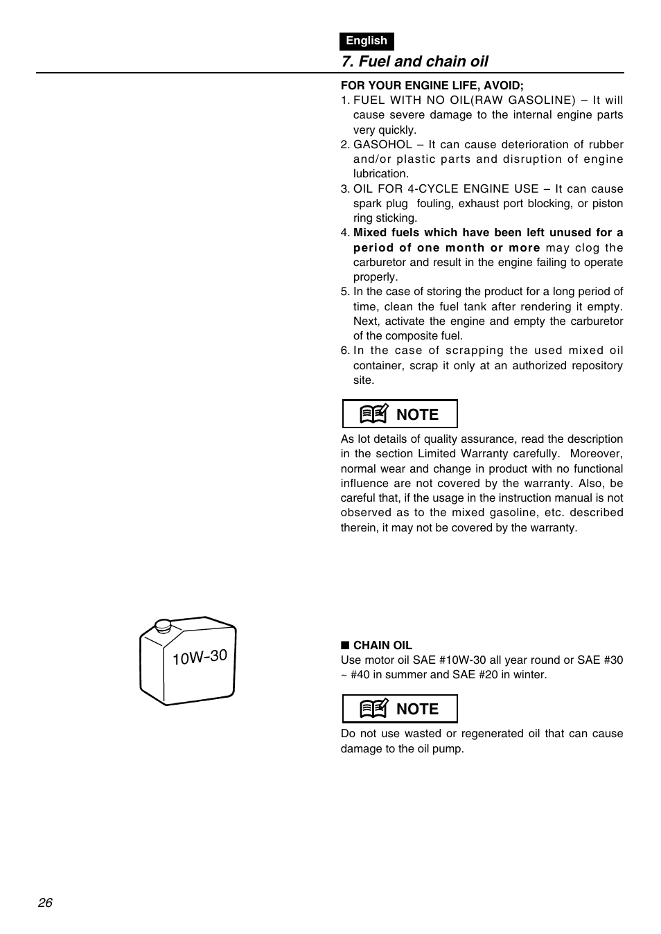 RedMax G3100T User Manual | Page 26 / 64