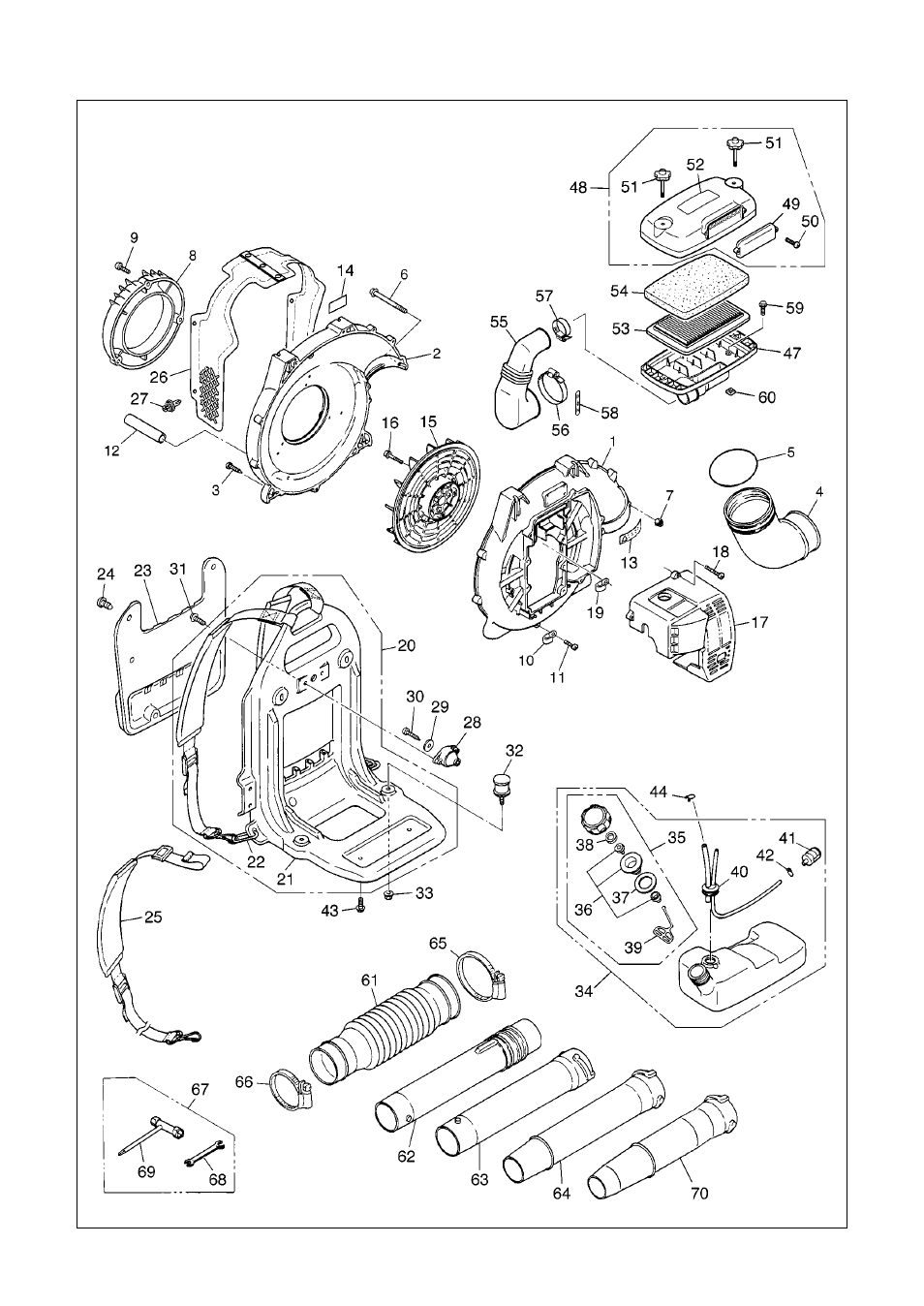 RedMax EB7001 User Manual | Page 22 / 32