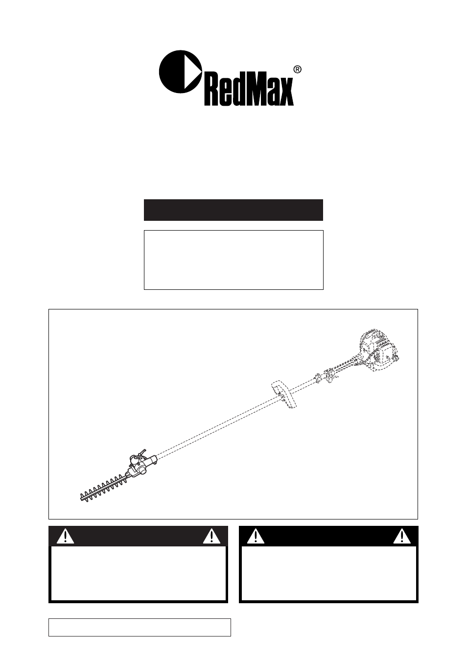 RedMax BCZ2500S/SU User Manual | 22 pages